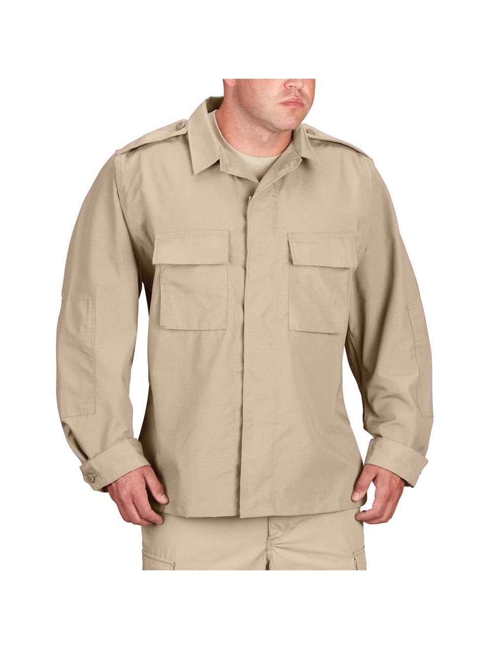 PROPPER KHAKI BDU SHIRTS SURPLUS 2XL/R PROPPER KHAKI BDU SHIRTS SURPLUS 2XL/R